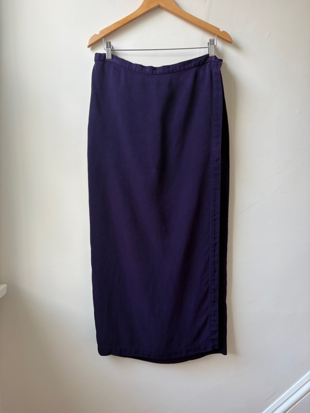 Vintage 90s Elieen Fisher Wool/Silk Skirt - Picture 13 of 14